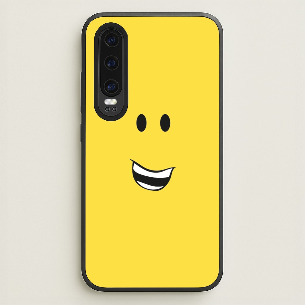 Yellow Face - Roblox Phone Case for Huawei P30