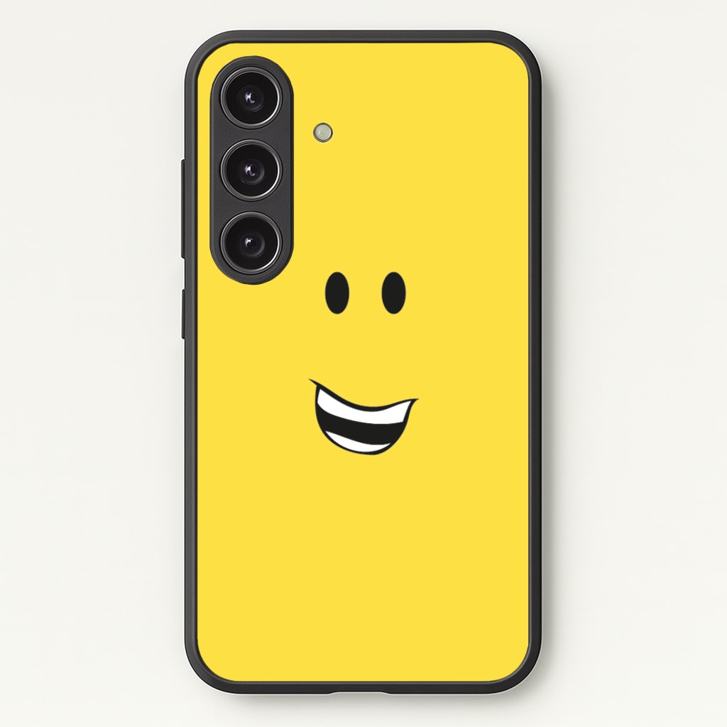 Yellow Face - Roblox Phone Case for Galaxy S25