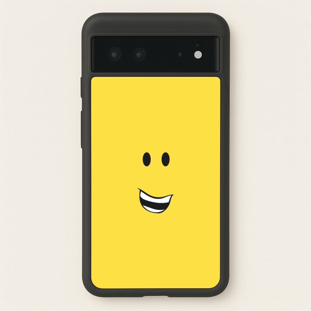 Yellow Face - Roblox Phone Case for Google Pixel 6