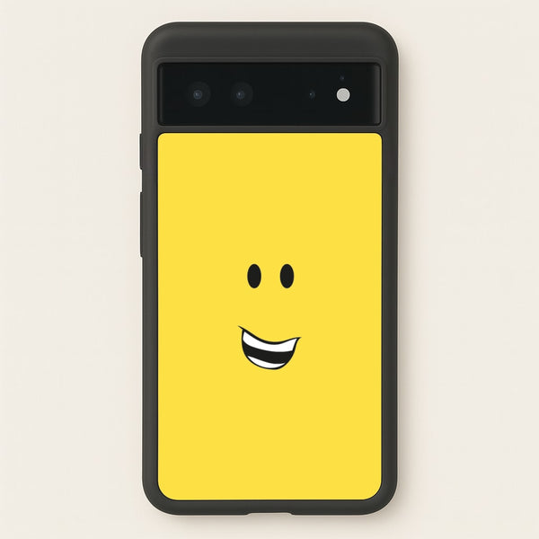 Yellow Face - Roblox Phone Case for Google Pixel 6