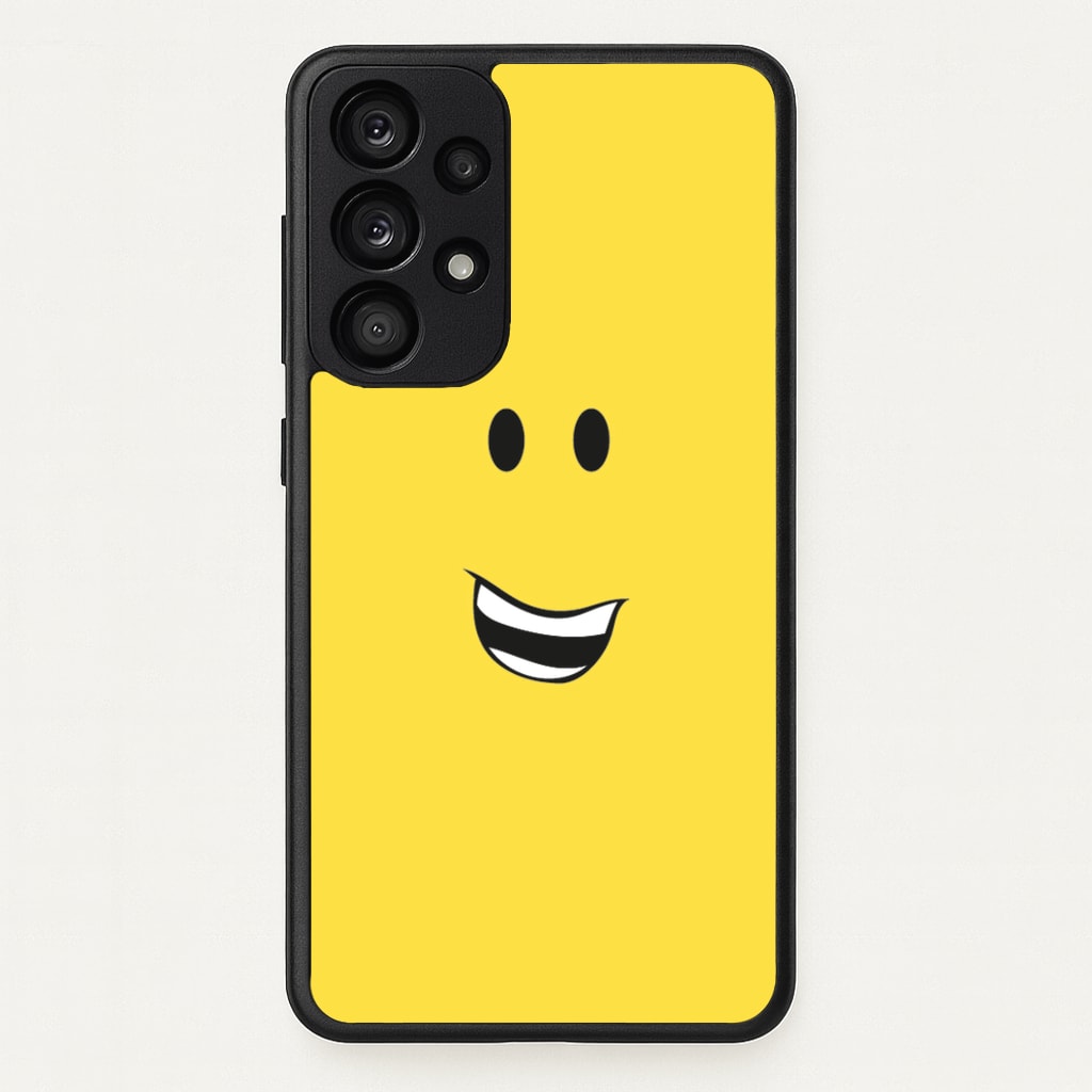 Yellow Face - Roblox Phone Case for Galaxy A33
