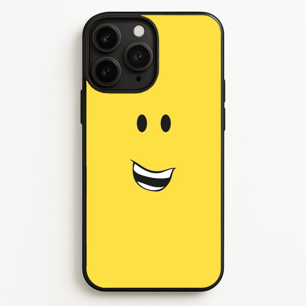 Yellow Face - Roblox Phone Case for iPhone 11 Pro