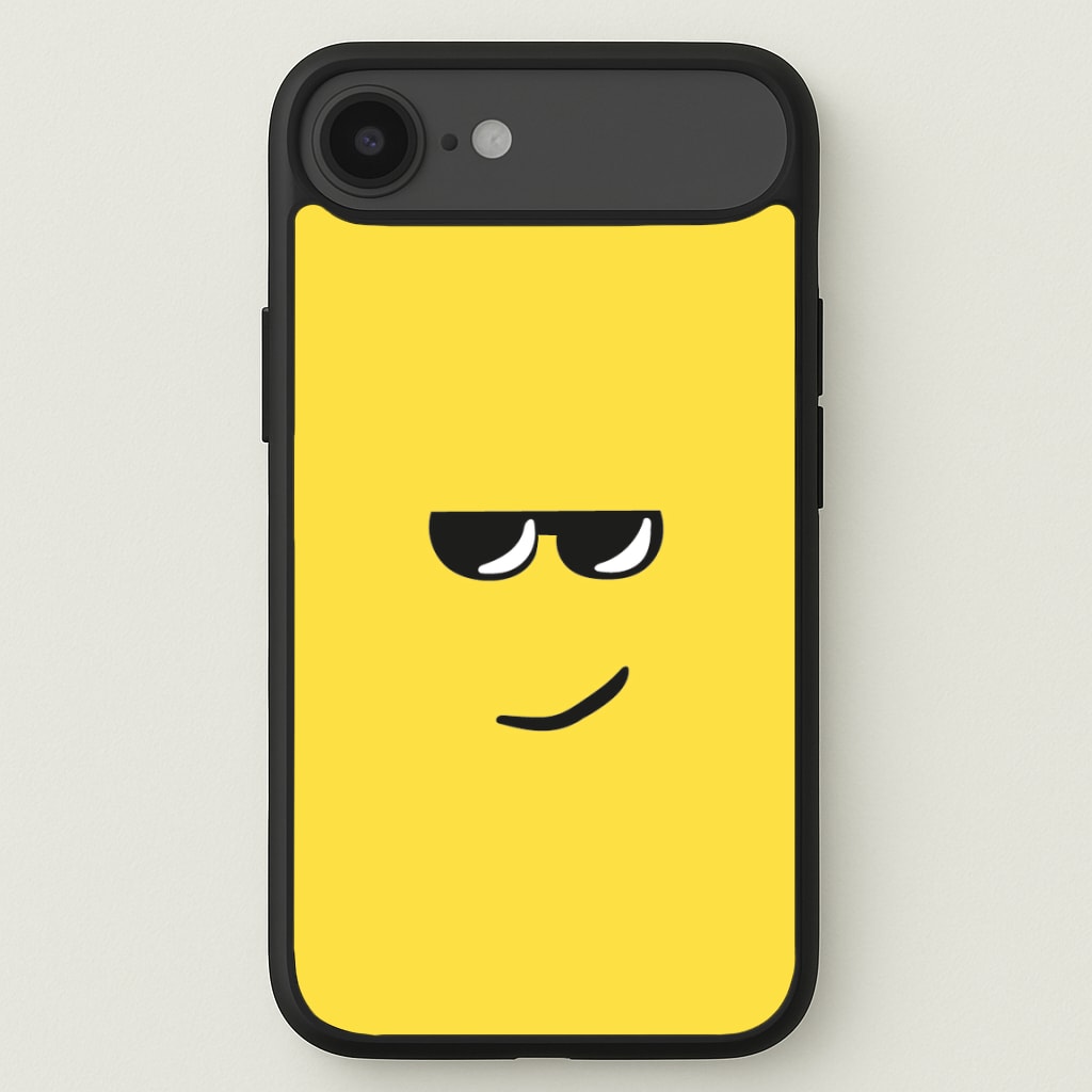 Yellow Face Shades Phone Case for iPhone 17 Air