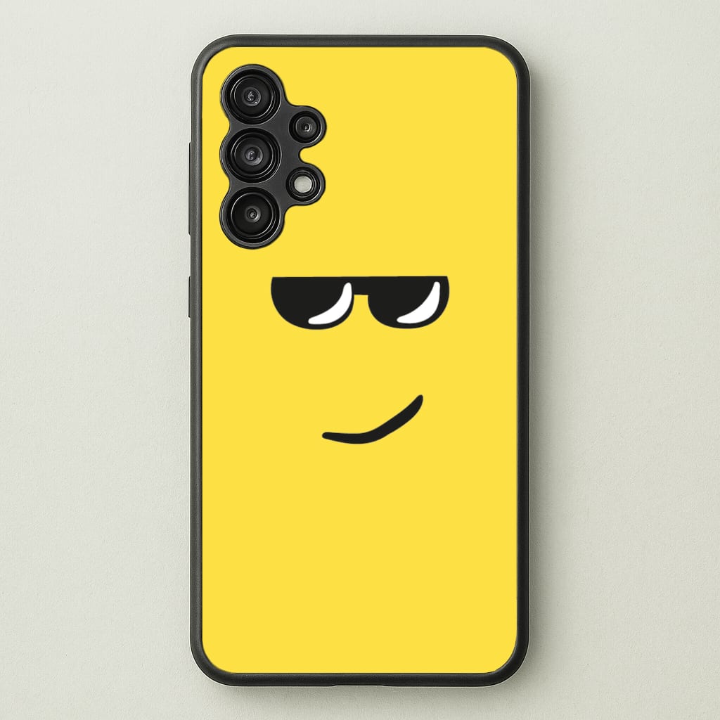Yellow Face Shades - Roblox Phone Case for Galaxy A13