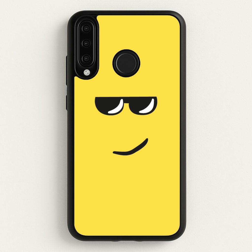 Yellow Face Shades - Roblox Phone Case for Huawei P30 Lite