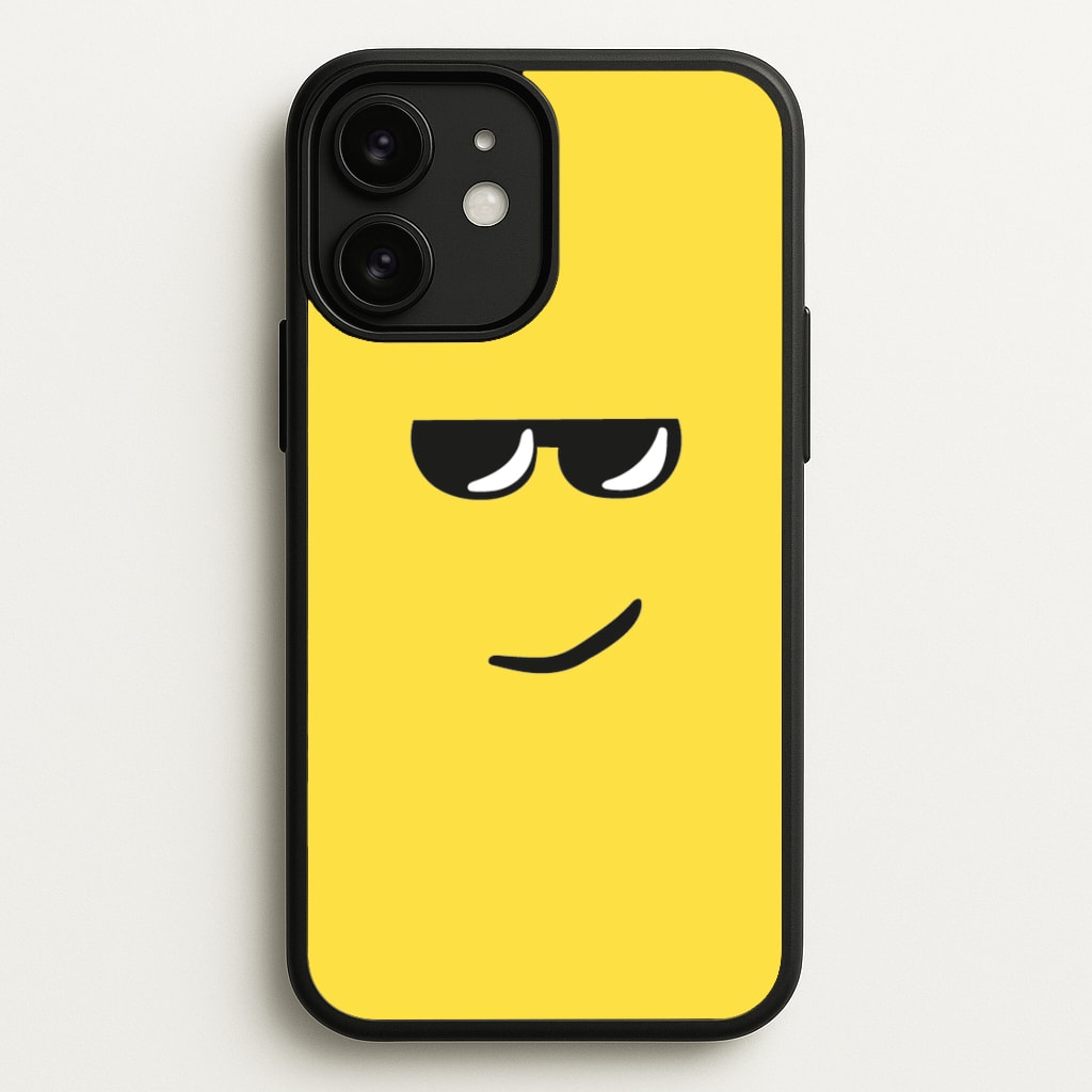 Yellow Face Shades - Roblox Phone Case for iPhone 11