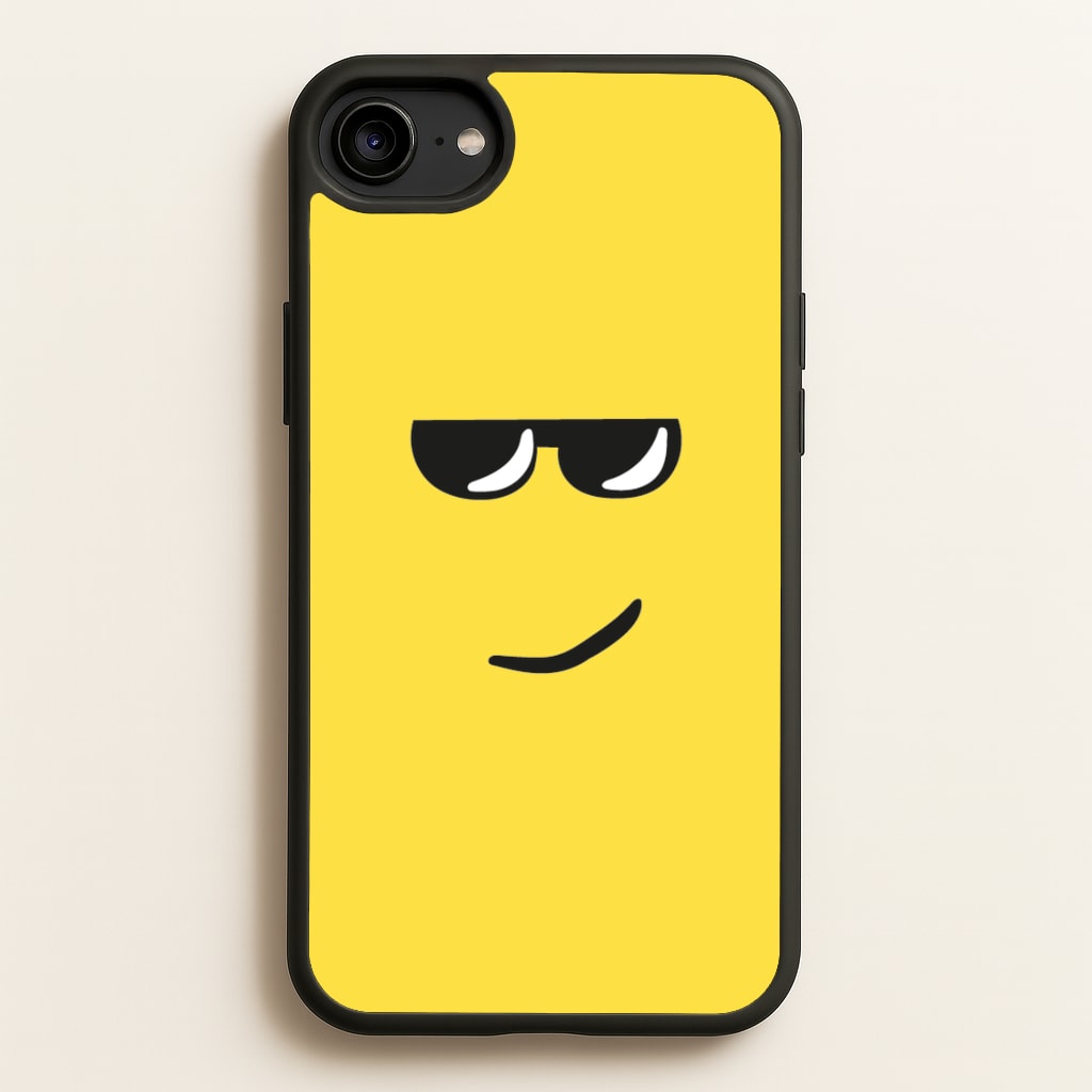 Yellow Face Shades - Roblox Phone Case for iPhone 6 / 7 / 8 / SE