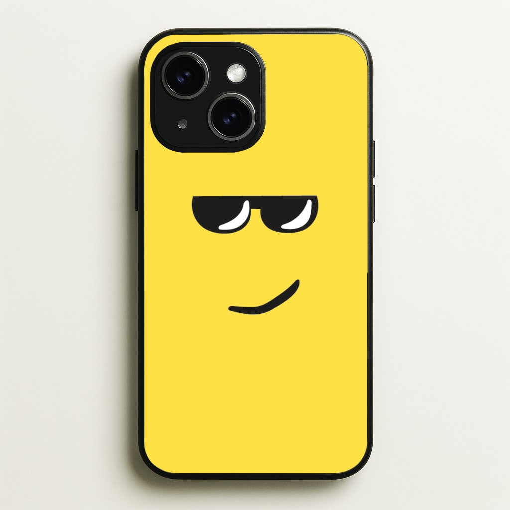 Yellow Face Shades - Roblox Phone Case for iPhone 14 Plus