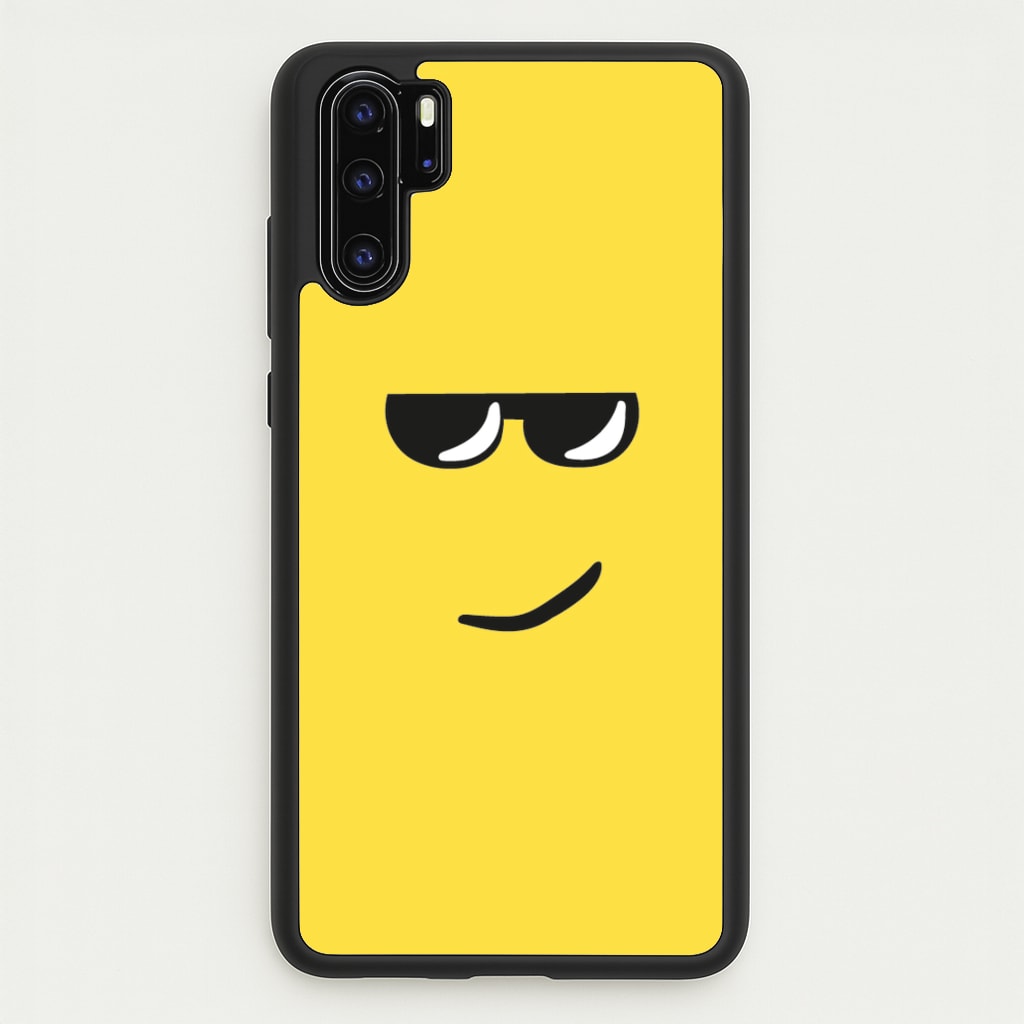 Yellow Face Shades - Roblox Phone Case for Huawei P30 Pro