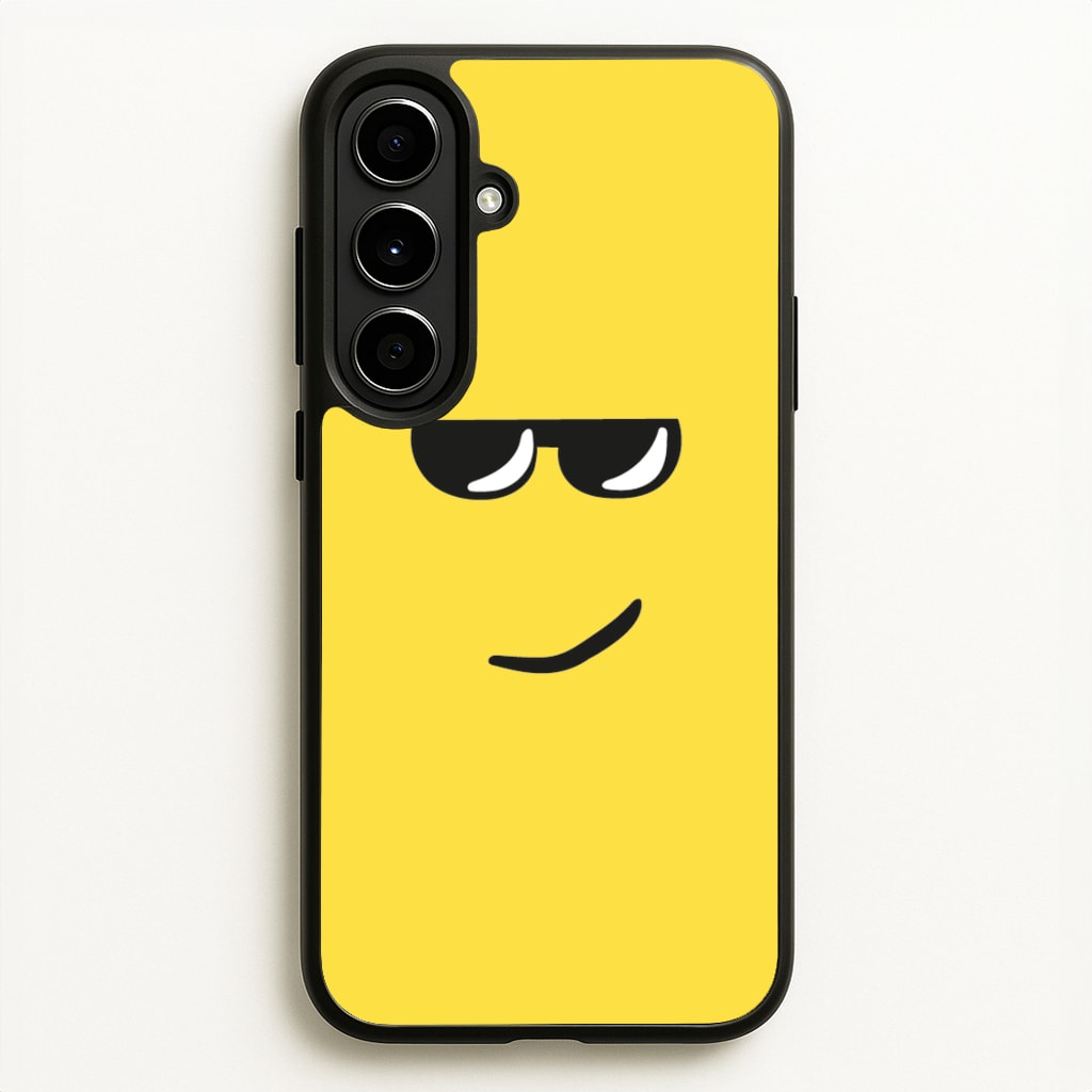 Yellow Face Shades - Roblox Phone Case for Galaxy A56
