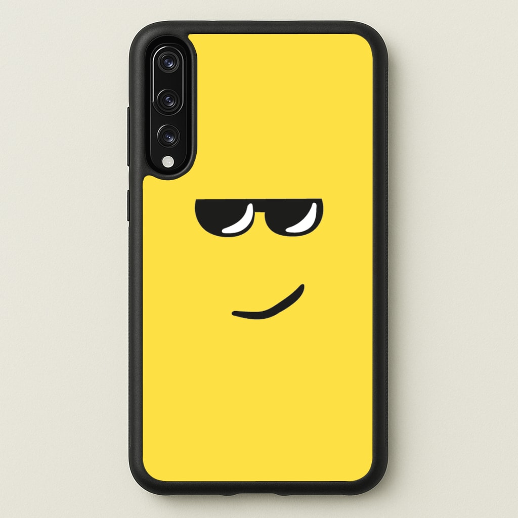Yellow Face Shades - Roblox Phone Case for Huawei P20 Pro