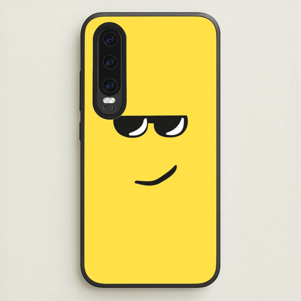 Yellow Face Shades - Roblox Phone Case for Huawei P30
