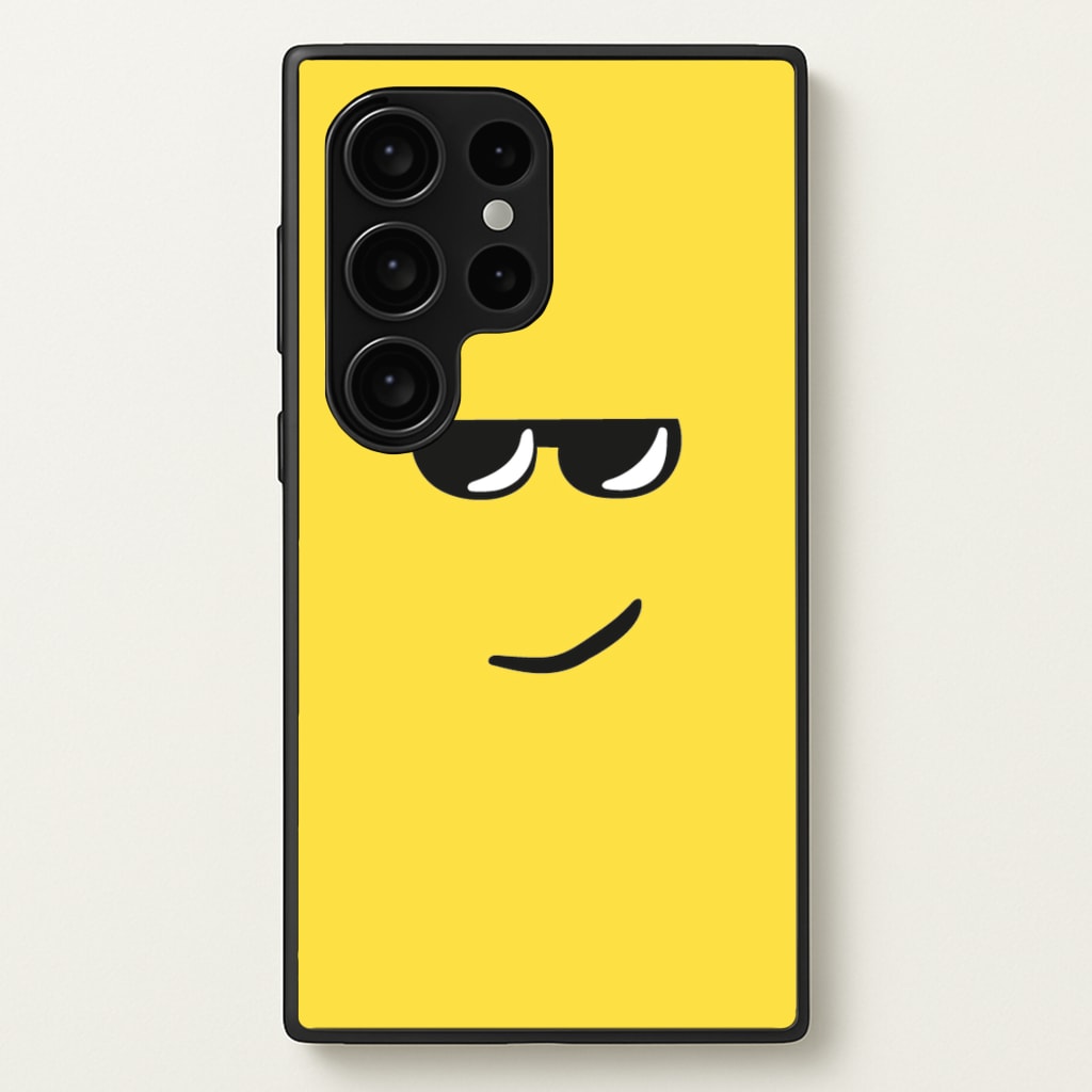Yellow Face Shades - Roblox Phone Case for Galaxy S24 Ultra