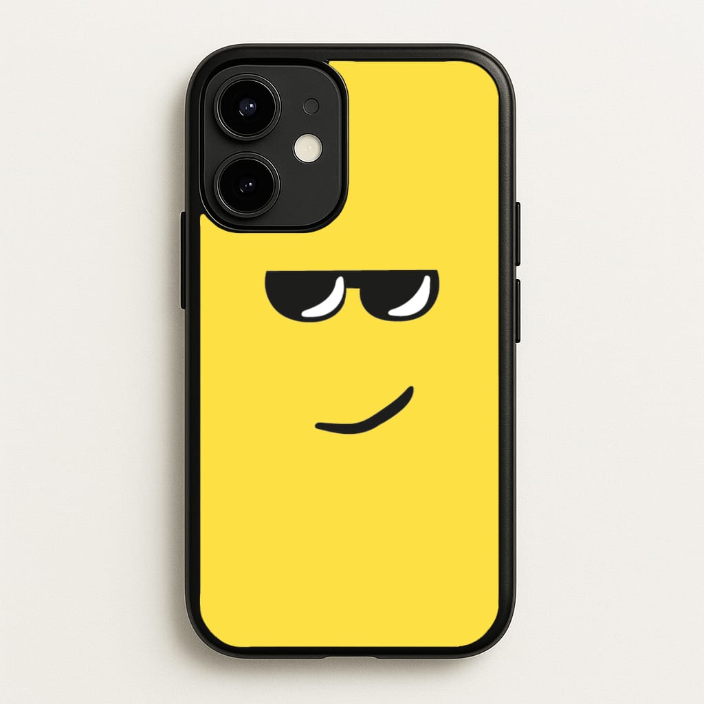 Yellow Face Shades - Roblox Phone Case for iPhone 12 / 12 Pro