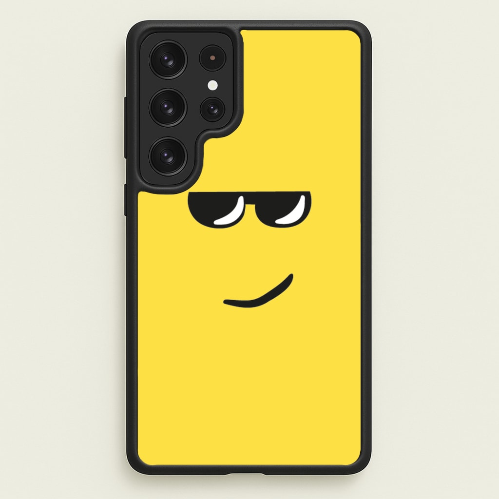 Yellow Face Shades - Roblox Phone Case for Galaxy S23 Ultra