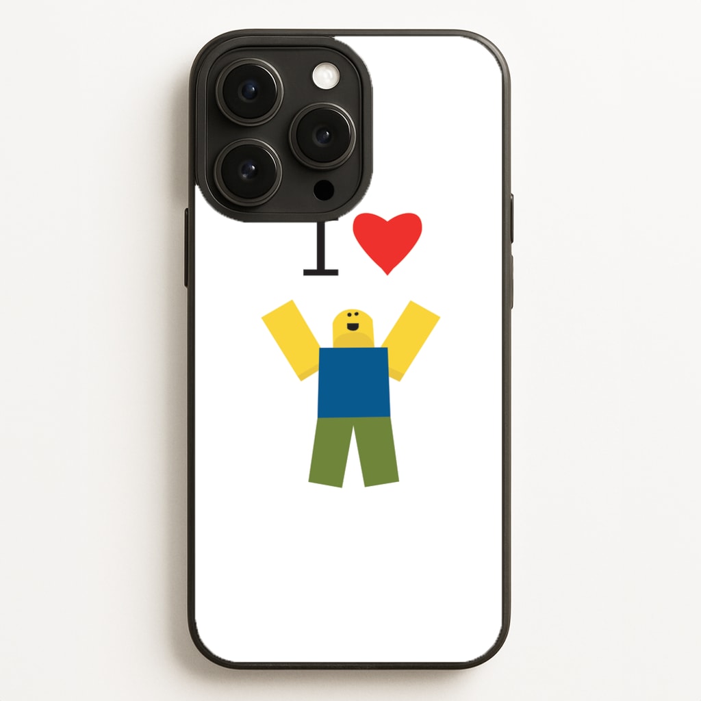 I love Blox Gaming - Roblox Phone Case for iPhone 16 Pro Max