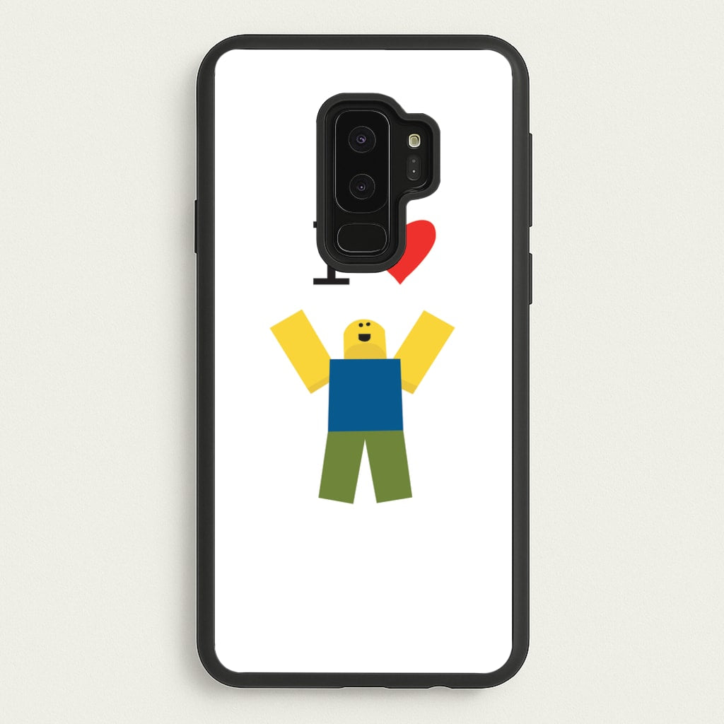 I love Blox Gaming - Roblox Phone Case for Galaxy S9 Plus