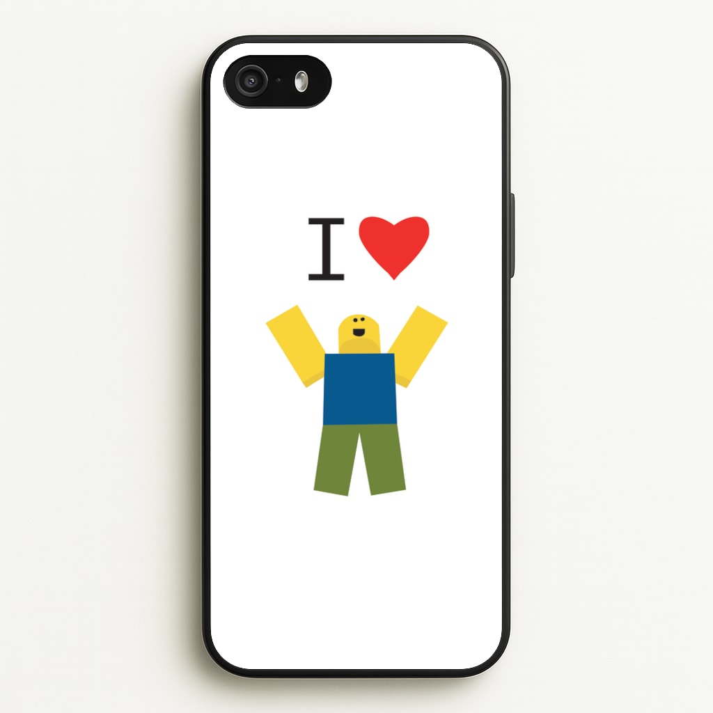 I love Blox Gaming - Roblox Phone Case for iPhone 5 / 5s / SE 2016