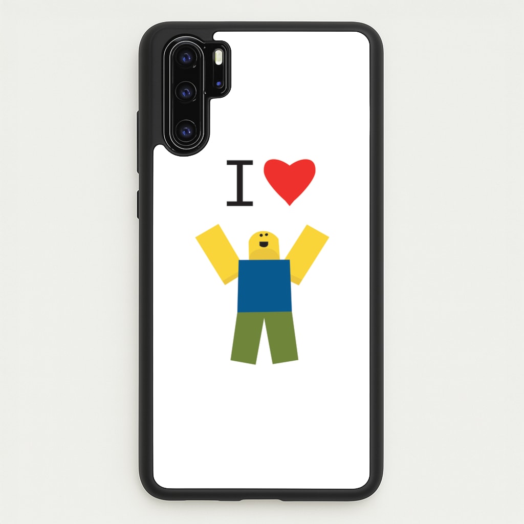 I love Blox Gaming - Roblox Phone Case for Huawei P30 Pro