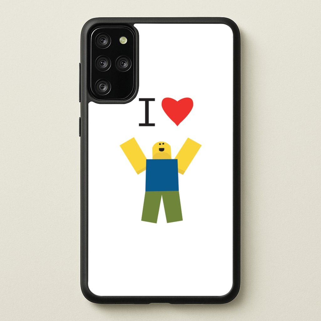 I love Blox Gaming - Roblox Phone Case for Galaxy S20 Plus