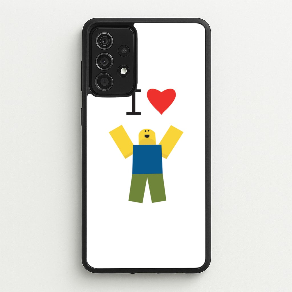 I love Blox Gaming - Roblox Phone Case for Galaxy A52 / A52s