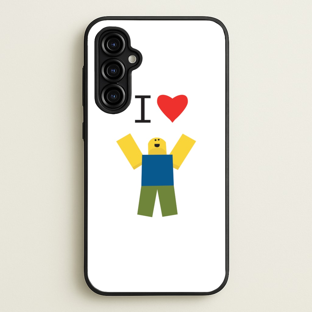 I love Blox Gaming - Roblox Phone Case for Galaxy A54