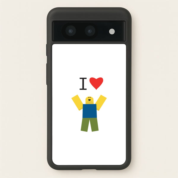 I love Blox Gaming - Roblox Phone Case for Google Pixel 8a