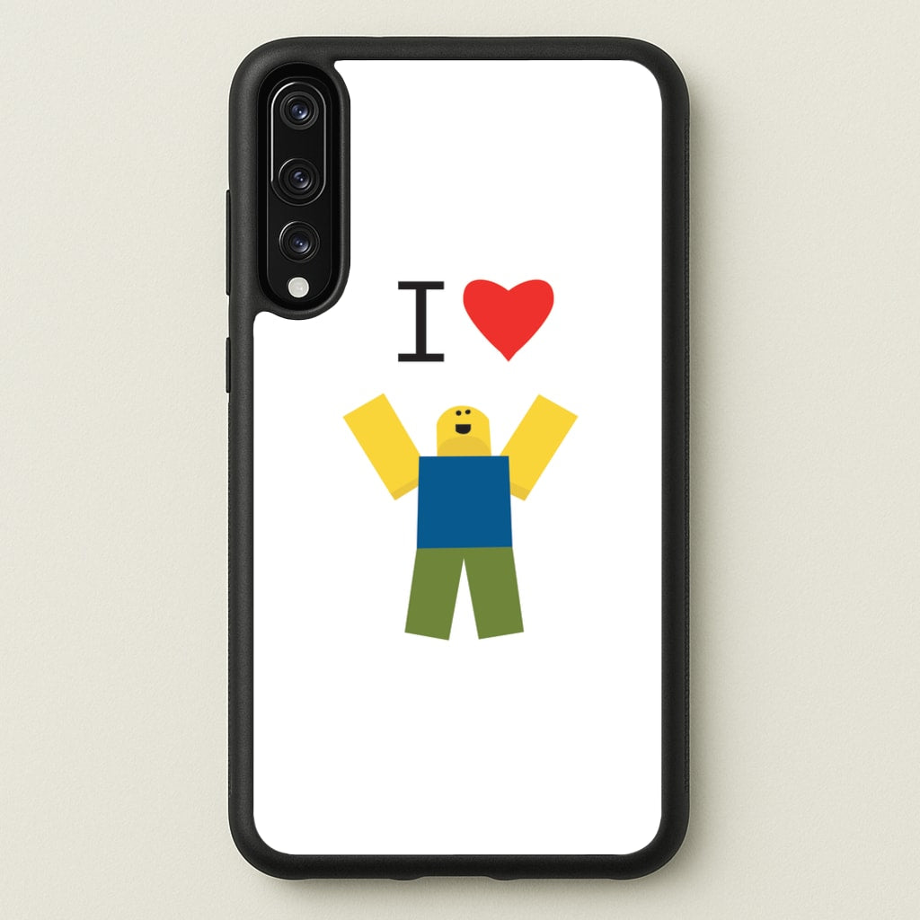 I love Blox Gaming - Roblox Phone Case for Huawei P20 Pro