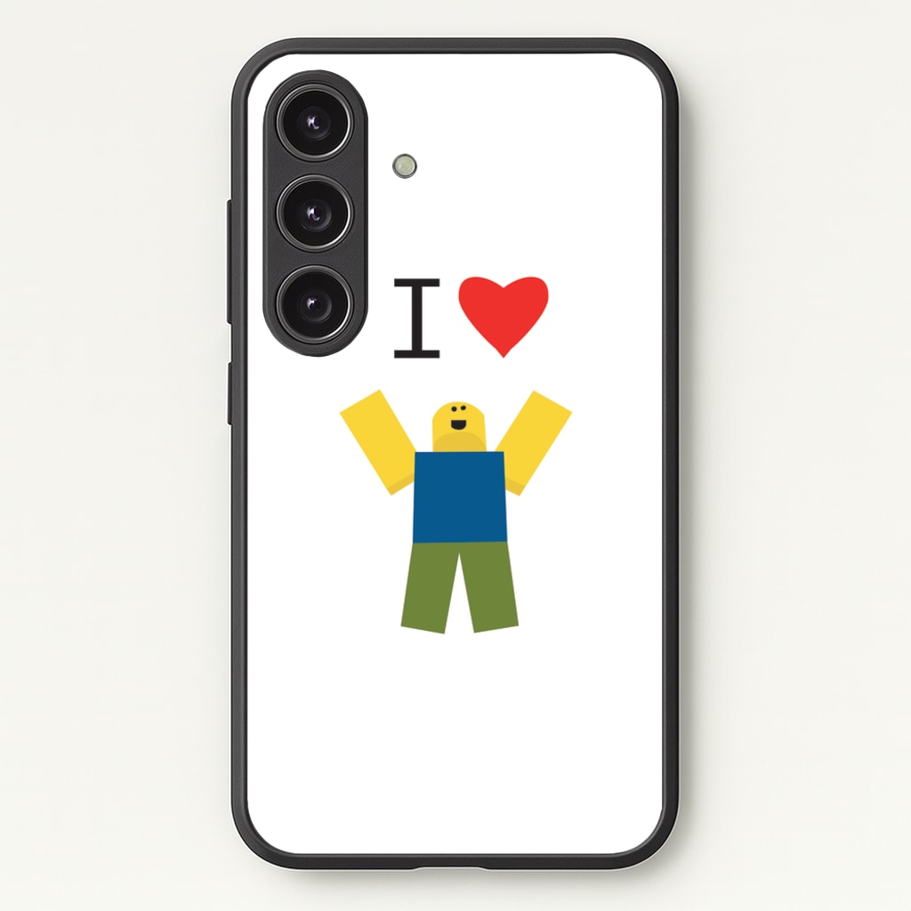 I love Blox Gaming - Roblox Phone Case for Galaxy S24FE