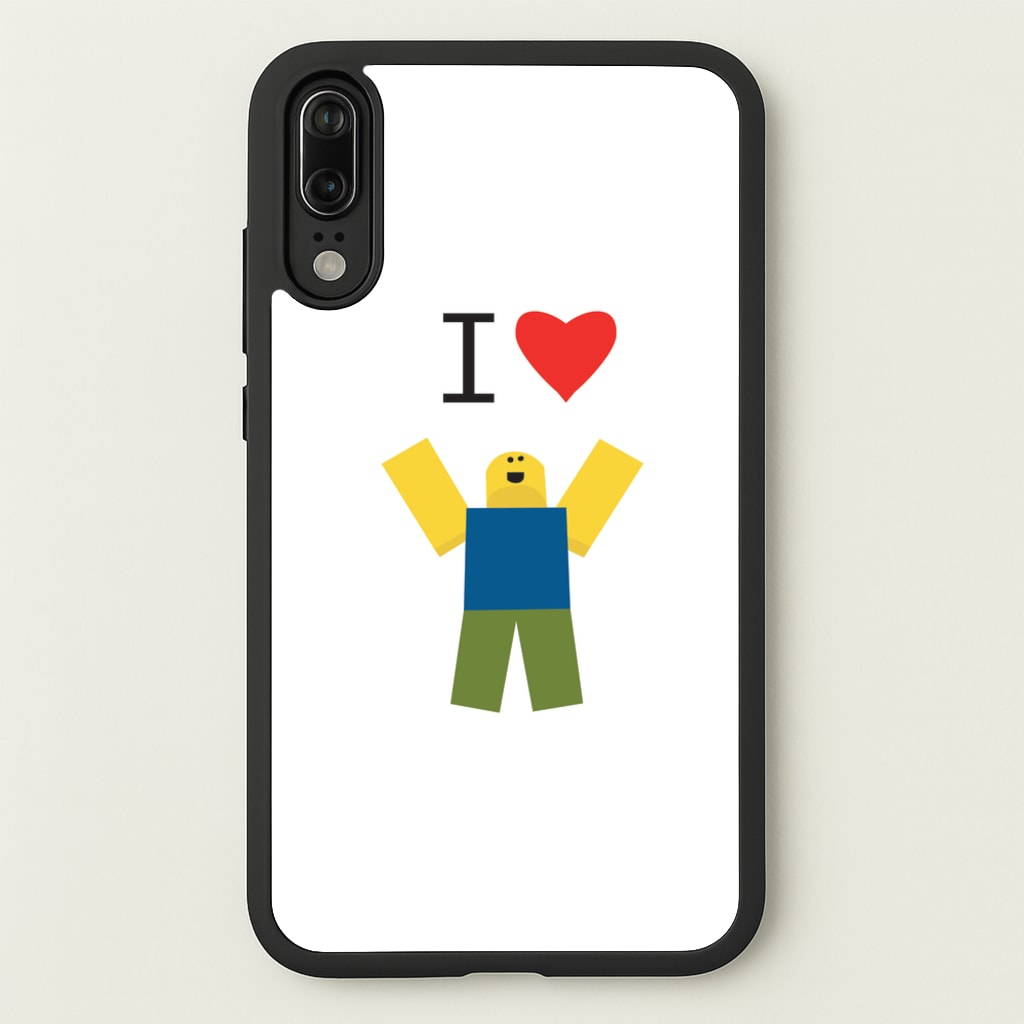 I love Blox Gaming - Roblox Phone Case for Huawei P20