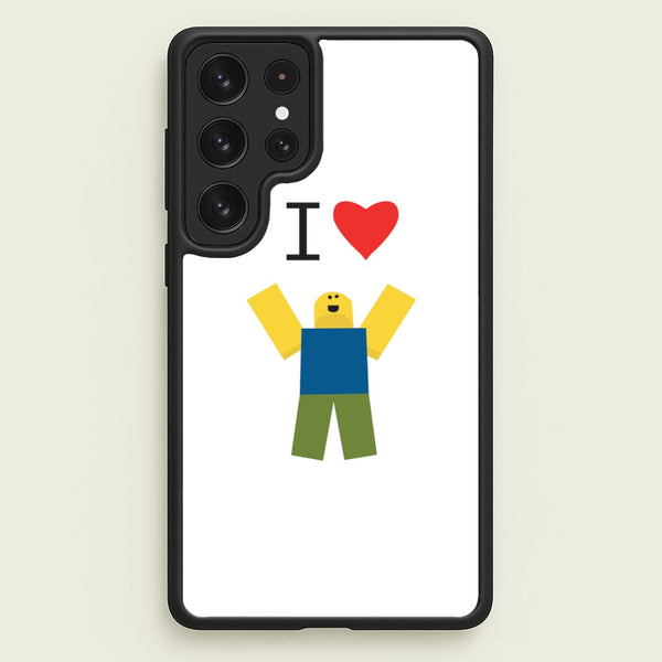 I love Blox Gaming - Roblox Phone Case for Galaxy S22 Ultra