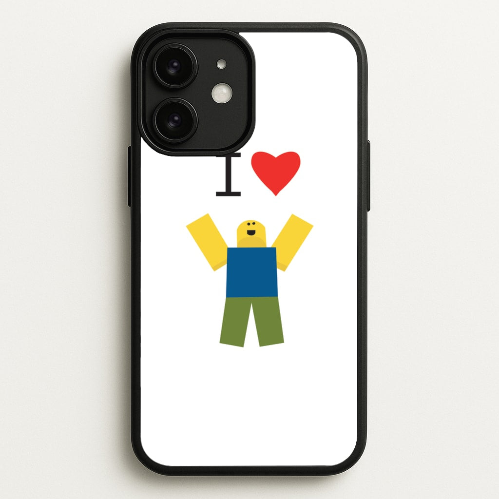 I love Blox Gaming - Roblox Phone Case for iPhone 11