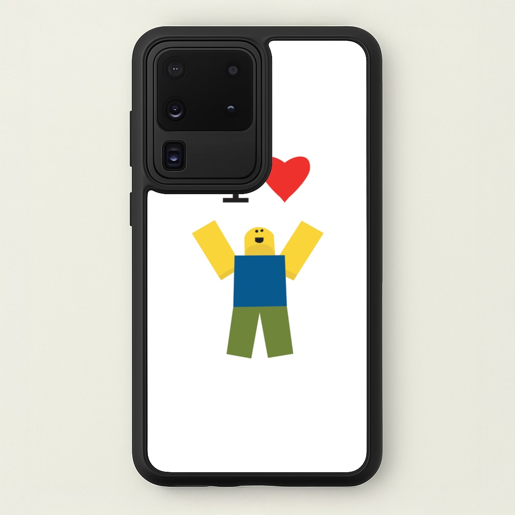 I love Blox Gaming - Roblox Phone Case for Galaxy S20 Ultra