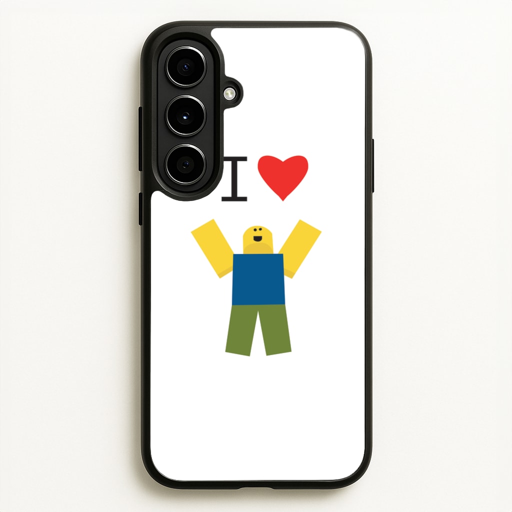 I love Blox Gaming - Roblox Phone Case for Galaxy A56