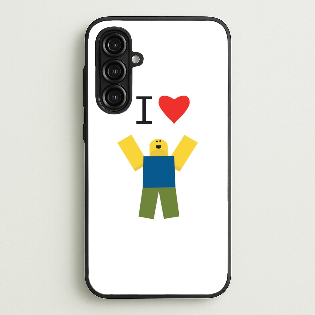 I love Blox Gaming - Roblox Phone Case for Galaxy A16