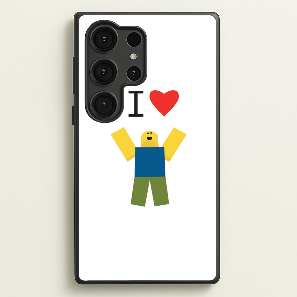 I love Blox Gaming - Roblox Phone Case for Galaxy S25 Ultra