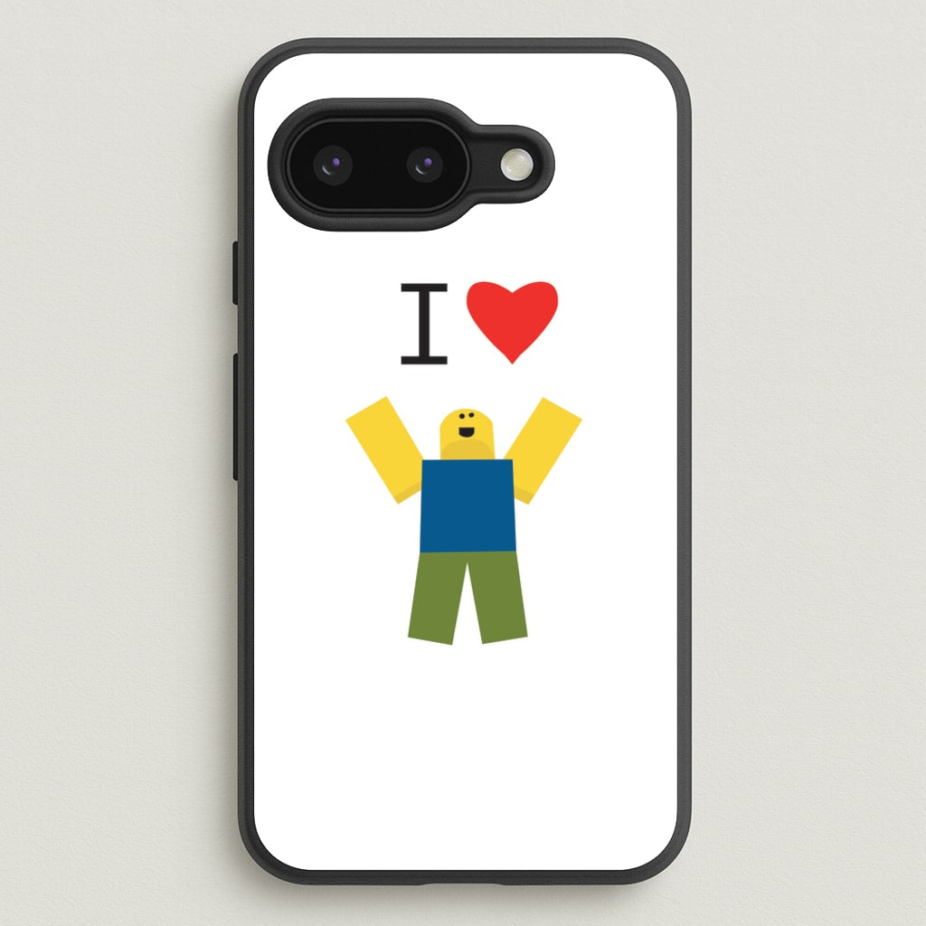 I love Blox Gaming - Roblox Phone Case for Google Pixel 9a
