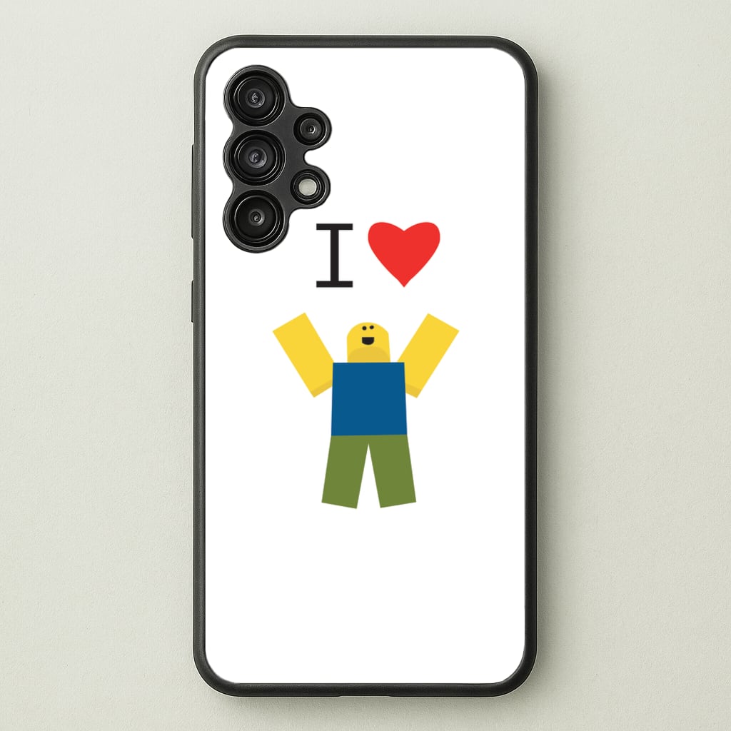 I love Blox Gaming - Roblox Phone Case for Galaxy A13