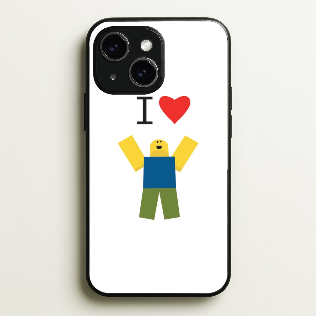 I love Blox Gaming - Roblox Phone Case for iPhone 14 Plus