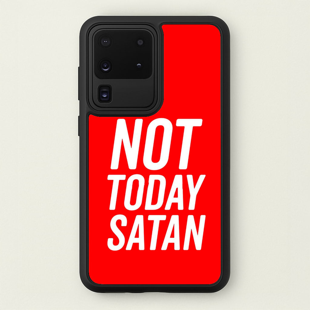 Red Not Today Satan - Drag Queen's Drag Race - RuPaul Phone Case for Galaxy S20 Ultra