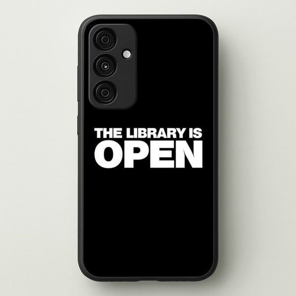 The Library is OPEN - Drag Queen's Drag Race - RuPaul Phone Case for Galaxy A35