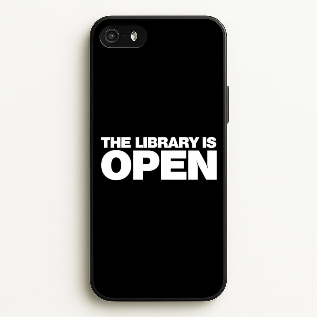 The Library is OPEN - Drag Queen's Drag Race - RuPaul Phone Case for iPhone 5 / 5s / SE 2016