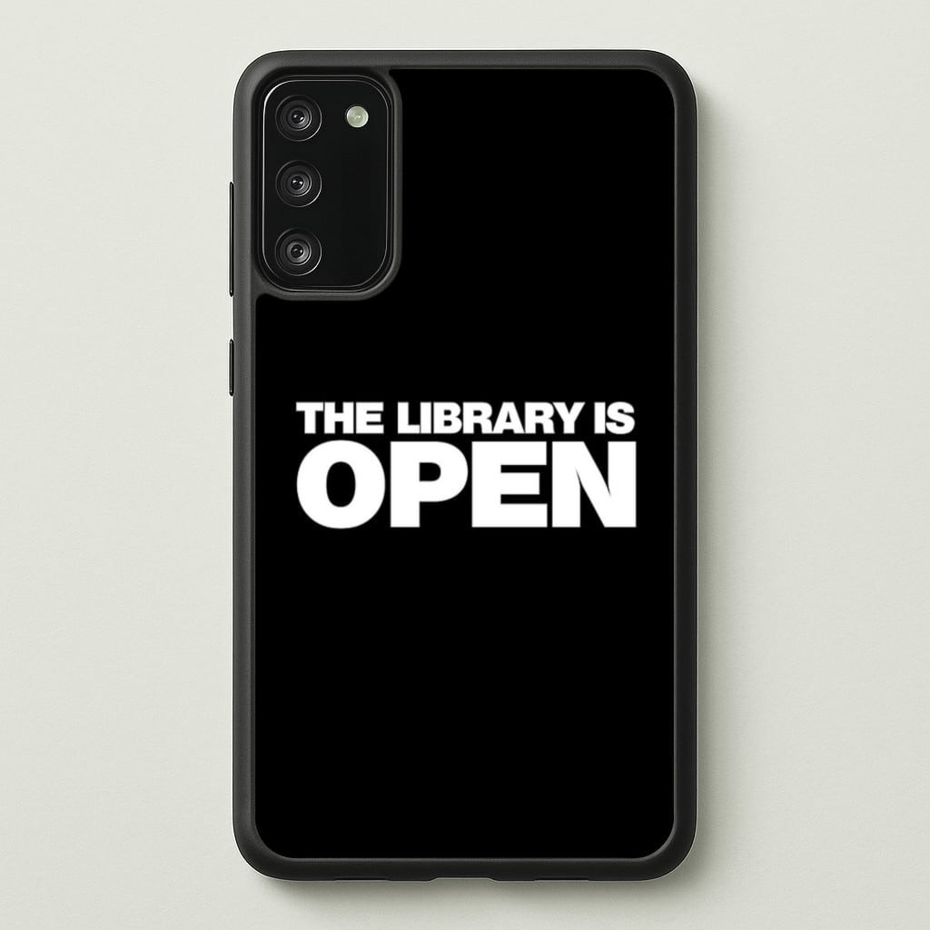 The Library is OPEN - Drag Queen's Drag Race - RuPaul Phone Case for Galaxy S20FE