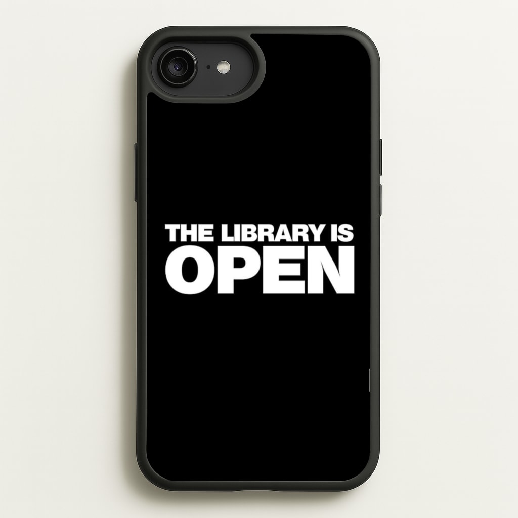 The Library is OPEN - Drag Queen's Drag Race - RuPaul Phone Case for iPhone 6 Plus / 7 Plus / 8 Plus