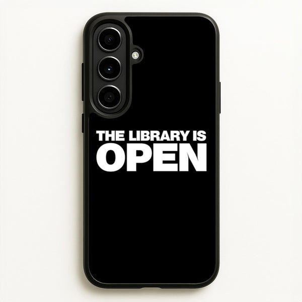 The Library is OPEN - Drag Queen's Drag Race - RuPaul Phone Case for Galaxy A56