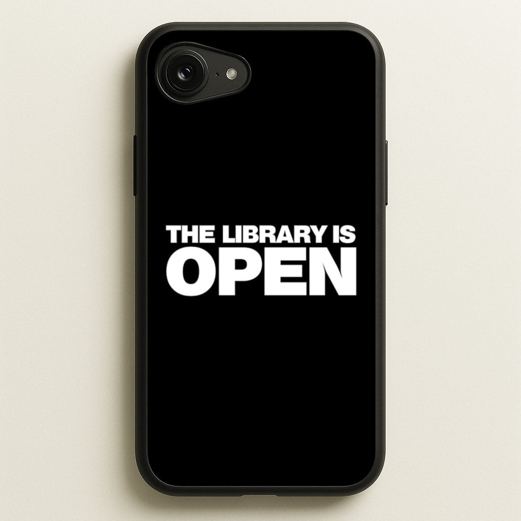 The Library is OPEN - Drag Queen's Drag Race - RuPaul Phone Case for iPhone 16e