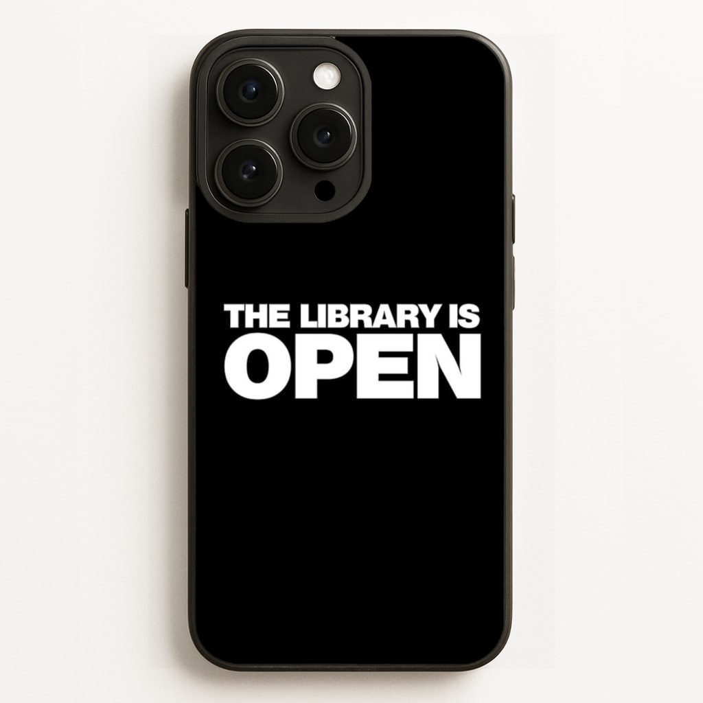 The Library is OPEN - Drag Queen's Drag Race - RuPaul Phone Case for iPhone 12 Pro Max