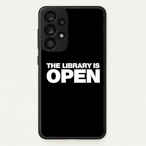 The Library is OPEN - Drag Queen's Drag Race - RuPaul Phone Case for Galaxy A33