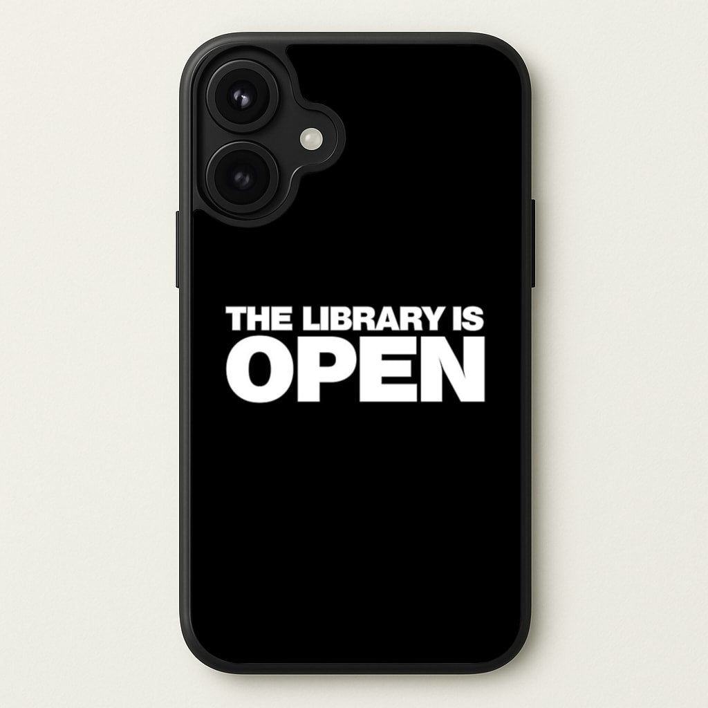 The Library is OPEN - Drag Queen's Drag Race Phone Case for iPhone 17
