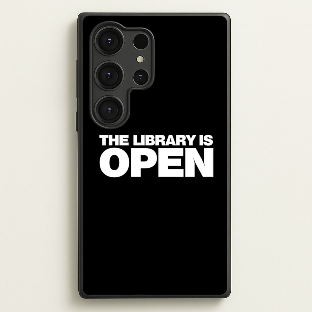 The Library is OPEN - Drag Queen's Drag Race - RuPaul Phone Case for Galaxy S25 Ultra